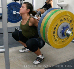 olympic squat high bar squat