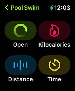 Apple Watch workout goals
